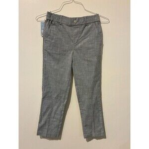NWT Cat & Jack‎ Gray Green Plaid Pants - Boy's 8